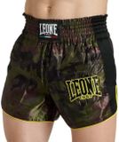 Leone1947 Short de kickboxing et Muay Thai Camo XL Homme Vert