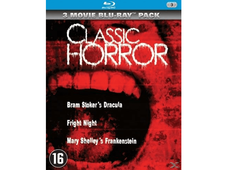 COLUMBIA TRISTAR VIDEO B.V. Dracula + Fright Night + Frankenstein Blu-ray