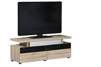 Amazon merk - Movian Spey - TV Board voor tv tot 55 inch, 120 x 42 x 45 cm, San Remo-eikeneffect
