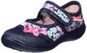 BECK Huisschoenen 'Beauty' lichtblauw / donkerblauw / pink