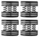 Solidchoice - Set de 4 pieds d'enceintes amortisseurs