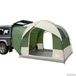 vidaXL Tailgate Tent met Regenhoes, Waterafstotend, 4-persoons, Groen