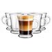 Glasmark KROSNO 1992 Set van 6 Koffiekoppen met Oor 350 ml
