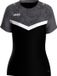 Jako Iconic T-Shirt Dames - Zwart / Antraciet | Maat: 44