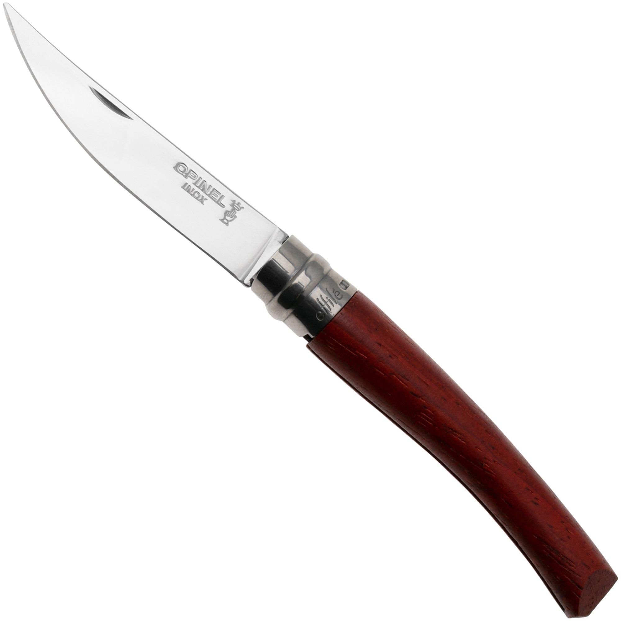 Opinel Effilé No. 8 - Padoek Hout - Zakmes