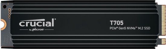 Crucial T705 SSD 2TB M.2 PCIe Gen5 NVMe Internal Solid State Drive