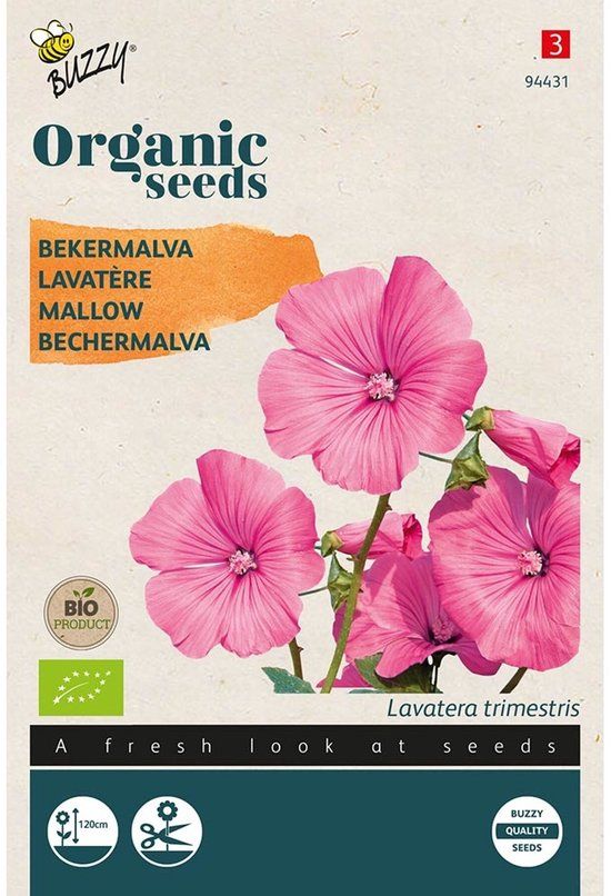 Buzzy Bekermalva Organic Seeds (Bio)