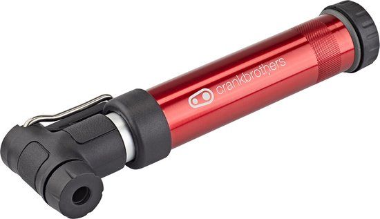 GEM Crankbrothers Gem aluminium fietspomp rood