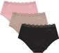 Calvin Klein Underwear Culotte Femme XS Noir / Cedar / Attract Uni Microfibre Jersey