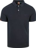 Superdry VINT DESTROY POLO Heren Poloshirt Blauw Katoen XXL