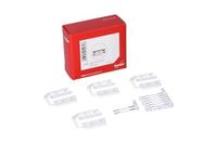 herpa KRONE achterbumper accessoire, 8x wit, schaal 1:87, miniatuur kunststof