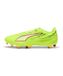 PUMA ULTRA 6 PLAY FG/AG voetbalschoenen uniseks, Zwart/Rood/Geel, Maat 46,5