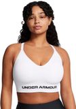 Under Armour Vanish Seamless Low Bra White