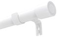 Tringle à rideaux - Réglable 180-270 cm - 25 mm - Acier - Blanc