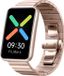 Strap-it Stalen Smartwatch bandje - Geschikt voor Oppo Watch Free - Rosé Goud