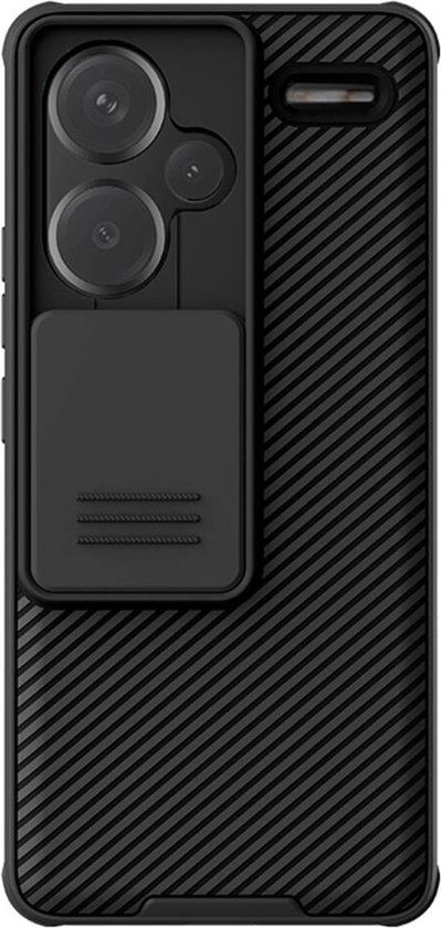 Nillkin CamShield Hoesje Xiaomi Redmi Note 13 Pro Plus - Back Cover Zwart