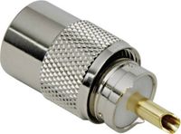 BKL Electronic 0406015 UHF-connector Stekker, recht 50 Ω 1 stuk(s)