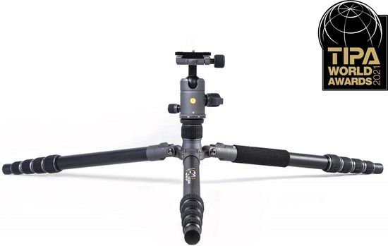 Vanguard VEO 3GO 265HAB Aluminium Statief 3in1 - 166.5cm - Incl. Arca Swiss Balhoofd