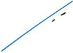 Traxxas TRX1726 Antenne, buis (1)/ vinyl antennekap (1)/ draadhouder (1)