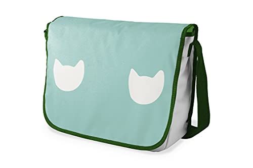 Bonamaison Digitaal Bedrukte Messenger Schooltas - 29x36cm