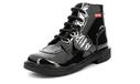 Kickers Uniseks kinderlaarzen 571983-10-116, zwart lak Perm 83, 28 EU