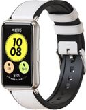 Strap-it Leren hyrid bandje - wit