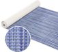 ANRO tapis de bain bleu 65x240cm tapis de douche antidérapant lavable à séchage rapide