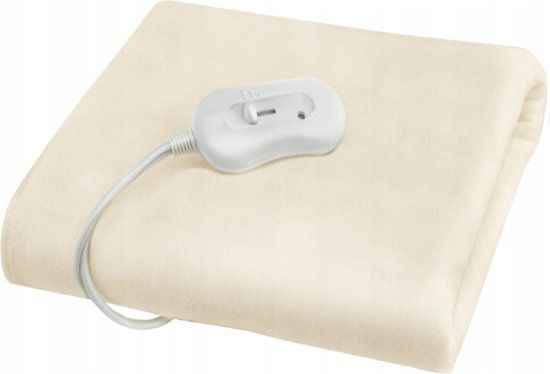 Malatec Elektrische Onderdeken - 1 Persoons - 150 x 80 cm - Wit