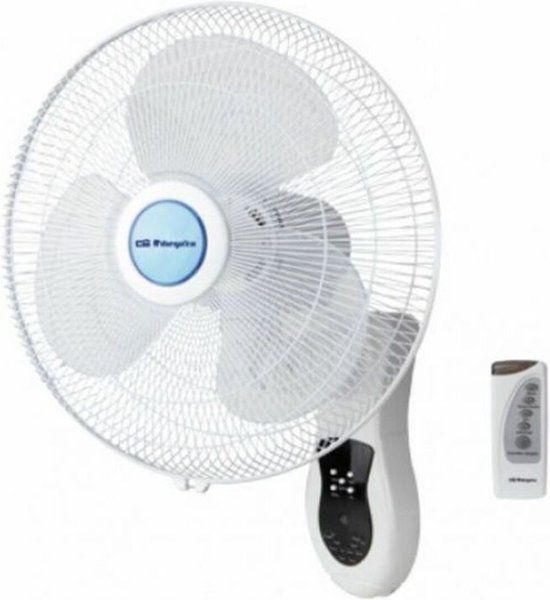 Orbegozo WF 0242 - Wandventilator - Wit - 40 cm - 45W - Met afstandsbediening