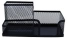 Organisateur de bureau, métal, 3 compartiments, 105 x 205 x 100 mm