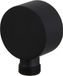 Merkloos / Sans marque Douche Outlet Elleboog - Wandmontage Wateruitlaat - Douche Aansluiten - Massief Messing - 1/2 Inch - Mat Zwart