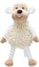 Beeztees Eco Hondenknuffel Aap Jeppe - Hondenspeelgoed - Pluche - 36x30 cm