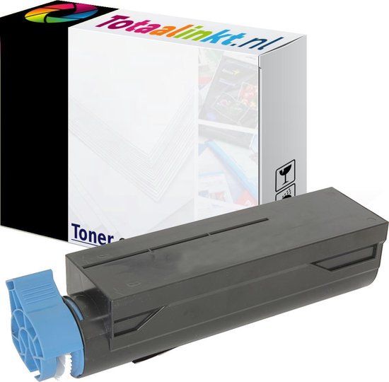 Compatriot Toner cartridge - zwart - voor Oki B411d