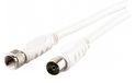 Schwaiger KVCKHQ191 532 coax-kabel 1,5 m F IEC Wit