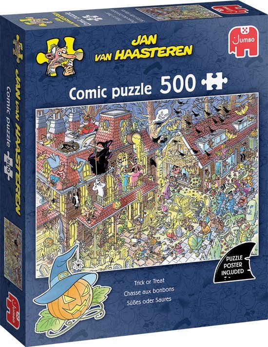 Jumbo Jan van Haasteren Trick or Treat 500 stukjes Legpuzzel