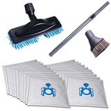 Zuigpluizig Zuignap pluizige zuigslang mop microvezel stofzuiger 35 mm zuignap borstel voor harde vloeren