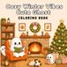 Cozy Winter Vibes Cute Ghost Coloring Book
