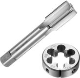 Merkloos / Sans marque Dailygoods Tap en Die Set - Metrische M22 x 1,5 Draadtap - Ronde
