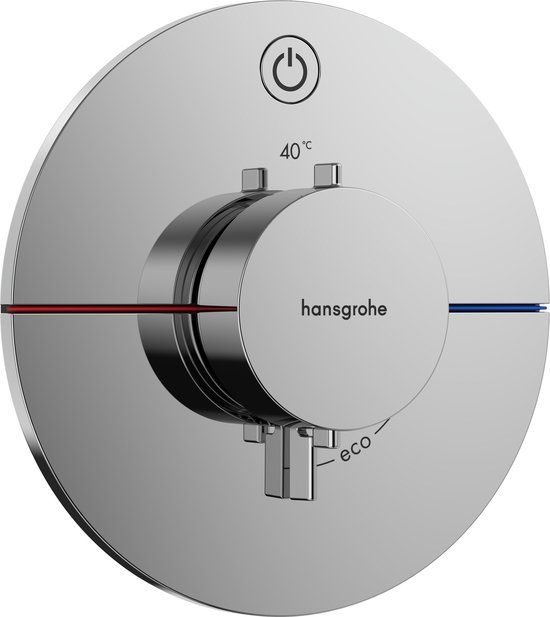 Hansgrohe Showerselect thermostaat inbouw v. 1 functie chroom 15553000