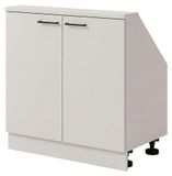 INNOVAHOME Kniebeschot Kast Zolder 18mm 80cm Sneeuwwit