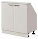 INNOVAHOME Kniebeschot Kast Zolder 18mm 80cm Sneeuwwit