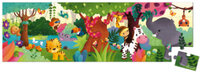 Janod ® Puzzelkoffer - Panorama-Puzzel Jungle