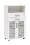 Schildmeyer Niko Midi-kast, parelwit, 59,8/32,6/110,5 cm