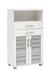 Schildmeyer Niko Midi-kast, parelwit, 59,8/32,6/110,5 cm
