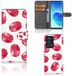 B2Ctelecom OPPO Reno 6 Pro Plus 5G Book Cover Pink Macarons