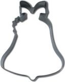 Städter Uitsteker RVS - kerstklok / bel - 7.5cm