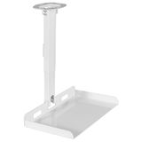 VIVO MOUNT-VP08W Universele plafondbeugel voor projectorplank, in hoogte verstelbare projectie, zonder boren, verborgen kabelgeleiding, wit
