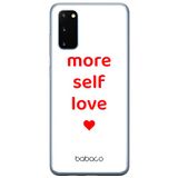 ERT GROUP mobiel telefoonhoesje voor Samsung S20 / S11E origineel en officieel erkend Babaco patroon More self love 001 aangepast aan de vorm van de mobiele telefoon, hoesje is gemaakt van TPU