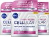NIVEA Cellular Filler Dagcrème Anti-Age SPF 15 - 3 x 50 ml - Voordeelverpakking