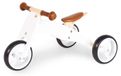 OEM Charlie 4-in-1 Mini-loopfiets driewieler, wit/naturel, hout